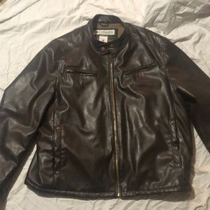 Leather Columbia Jacket